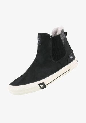 Mustang GEFÜTTERT - Boots à talons - schwarz