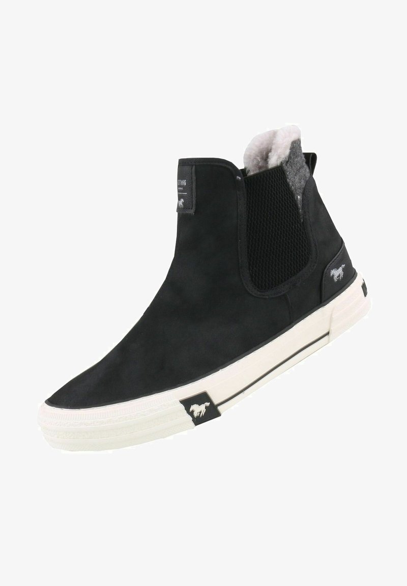 Mustang GEFÜTTERT - Ankle boots - schwarz