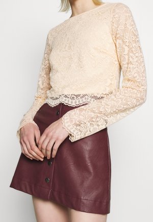 Top s dlouhým rukávem - gold-coloured