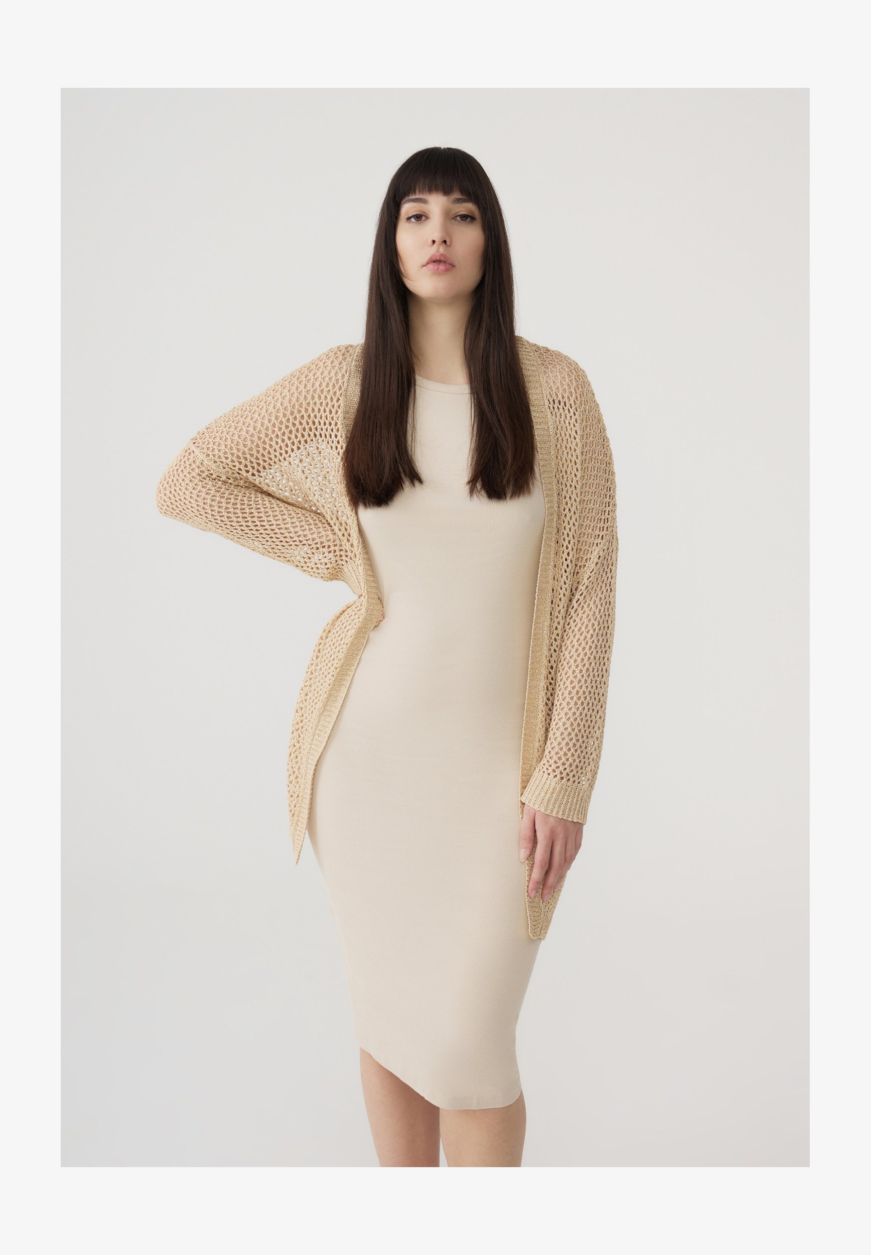 Satuun Cardigan Corto Donna Maniche Lunghe Scollo A V Maglia Bolero Coprispalle Elegante, Taglia L, Nero