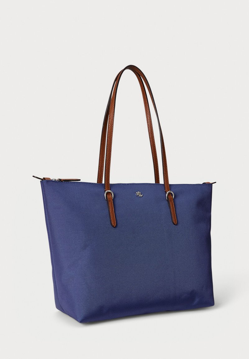 Lauren Ralph Lauren KEATON TOTE MEDIUM Tote bag blue lapis