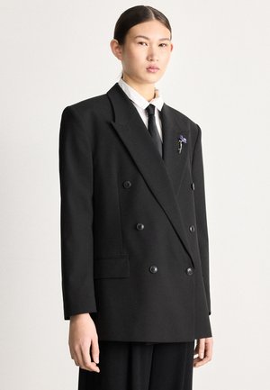ANTEGI - Manteau court - black