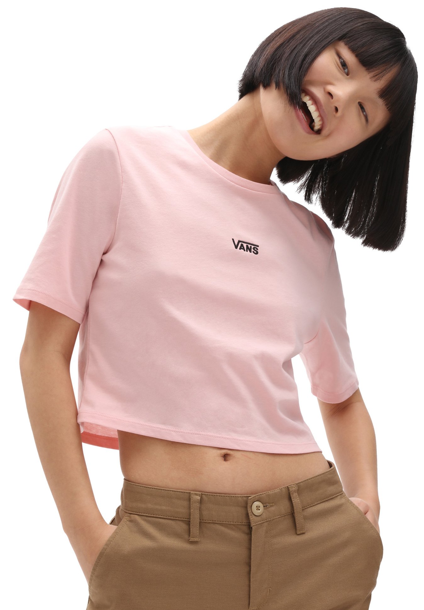 Damen WM FLYING V CROP CREW SPORT - T-Shirt basic Damen WM FLYING V CROP CREW SPORT - T-Shirt basic