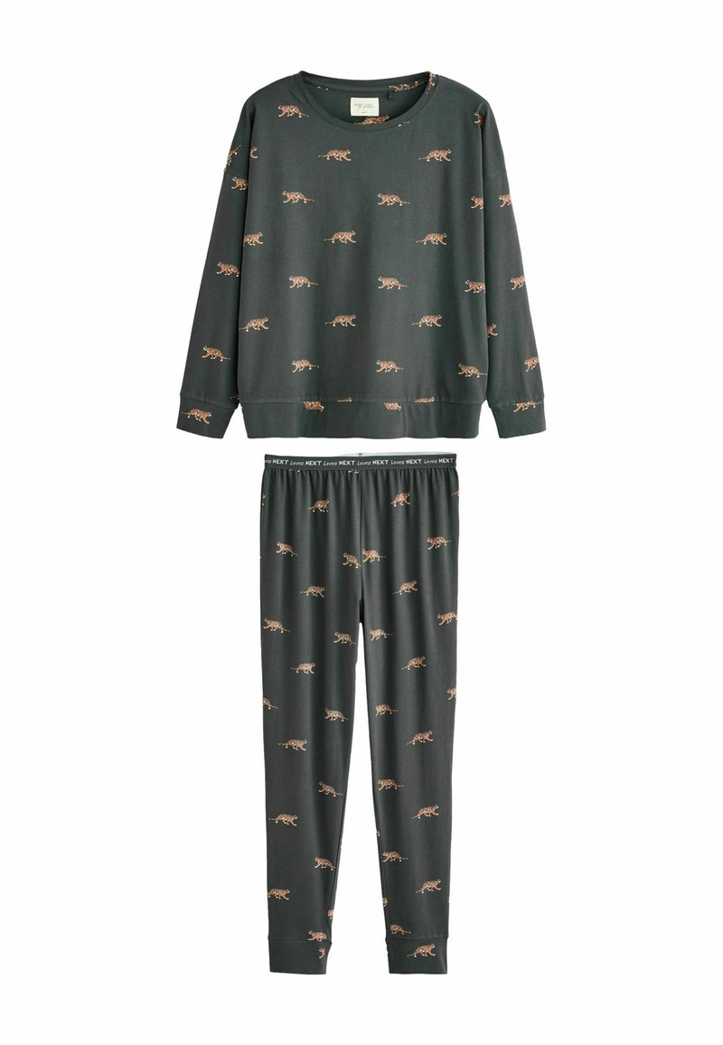 Next TALL FIT - LONG SLEEVE SET - Pizsama szett - grey