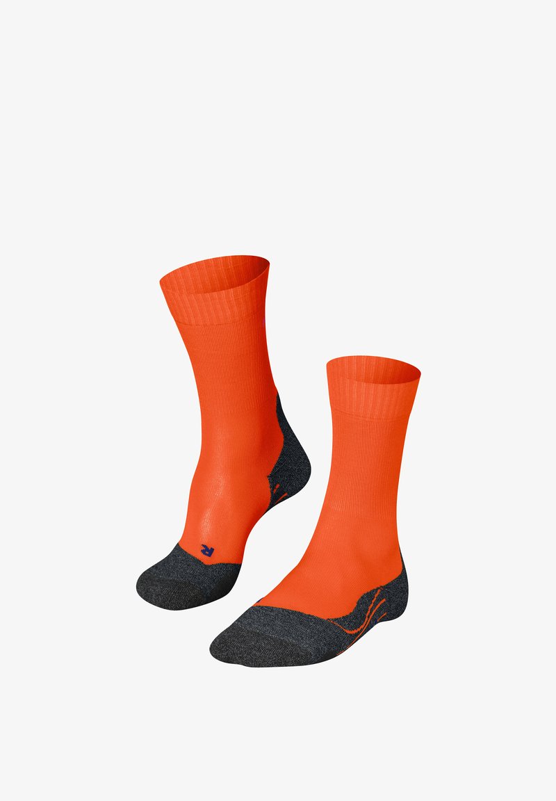 FALKE TK2 COOL TREKKING - Chaussettes de sport - flash orange