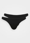 2PACK - Tanga - black