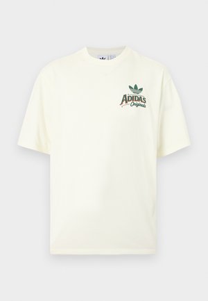FISHING CLUB UNISEX - Μπλουζάκι με στάμπα - off-white