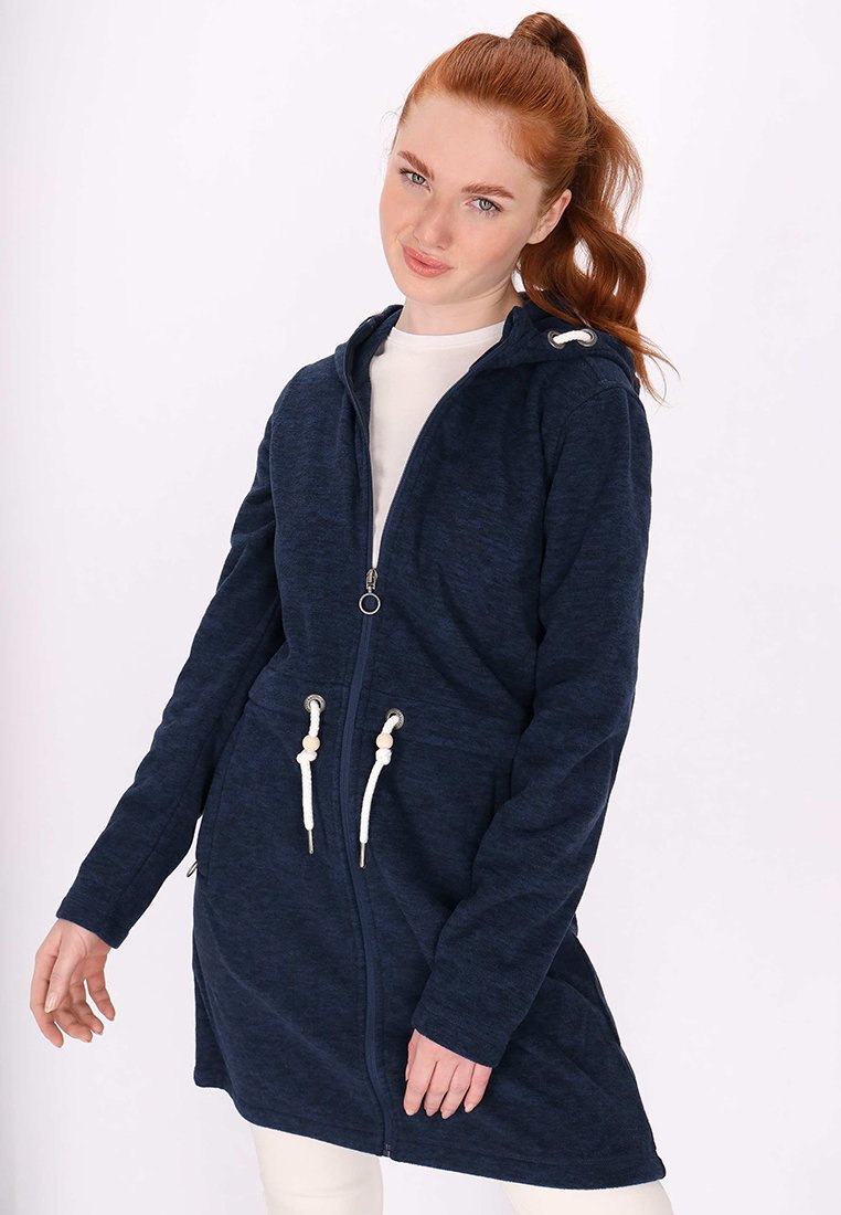 dreimaster Fleecejas blauw