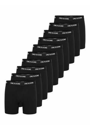 Only & Sons BOXER SHORTS ONSRIBER 10-PACK BOXER SHORTS - Boxers - black