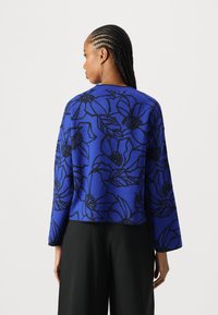 Vero Moda VMNEW FLORA O NECK LOOSE  - Džemperis - surf the web/black