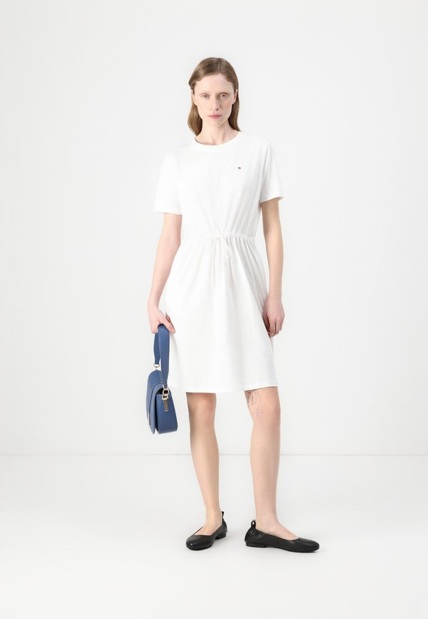 Jersey dress - ecru4