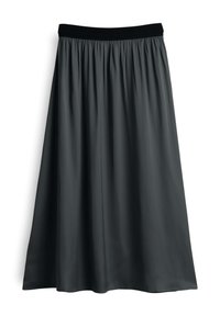 MIDI A-LINE COMFORT WAISTBAND - Gonna a campana - deep pine