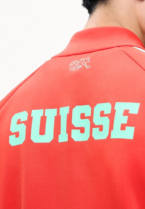 PUMA SWITZERLAND SFV KING ANTHEM JACKET - National team wear - rotgruen — photo 5