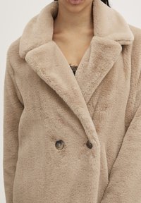 ICHI Abrigo clásico - mottled beige