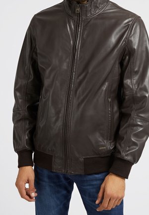 Lederjacke - brown