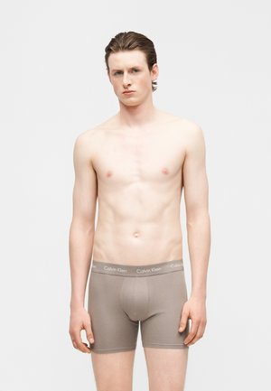 Calvin Klein Underwear 3 PACK - Lange Boxershorts - driftwood/moonlight blue/fanfare