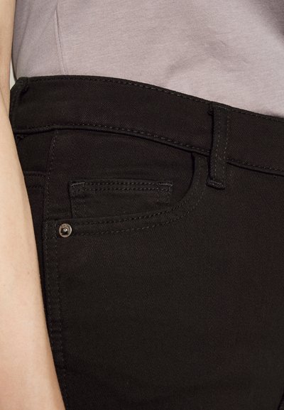 DL1961 RACHEL FLARE ULTRA HIGH RISE INSTASCULPT  - Calças de ganga bootcut - raven ultimate