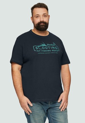 T-Shirt print - navy