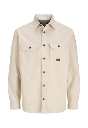 Jack & Jones PREMIUM, OVERSHIRT RELAXED FIT OVERSHIRT - Риза - plaza taupe