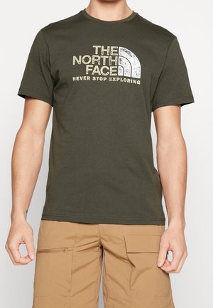 T-shirt print - dark green
