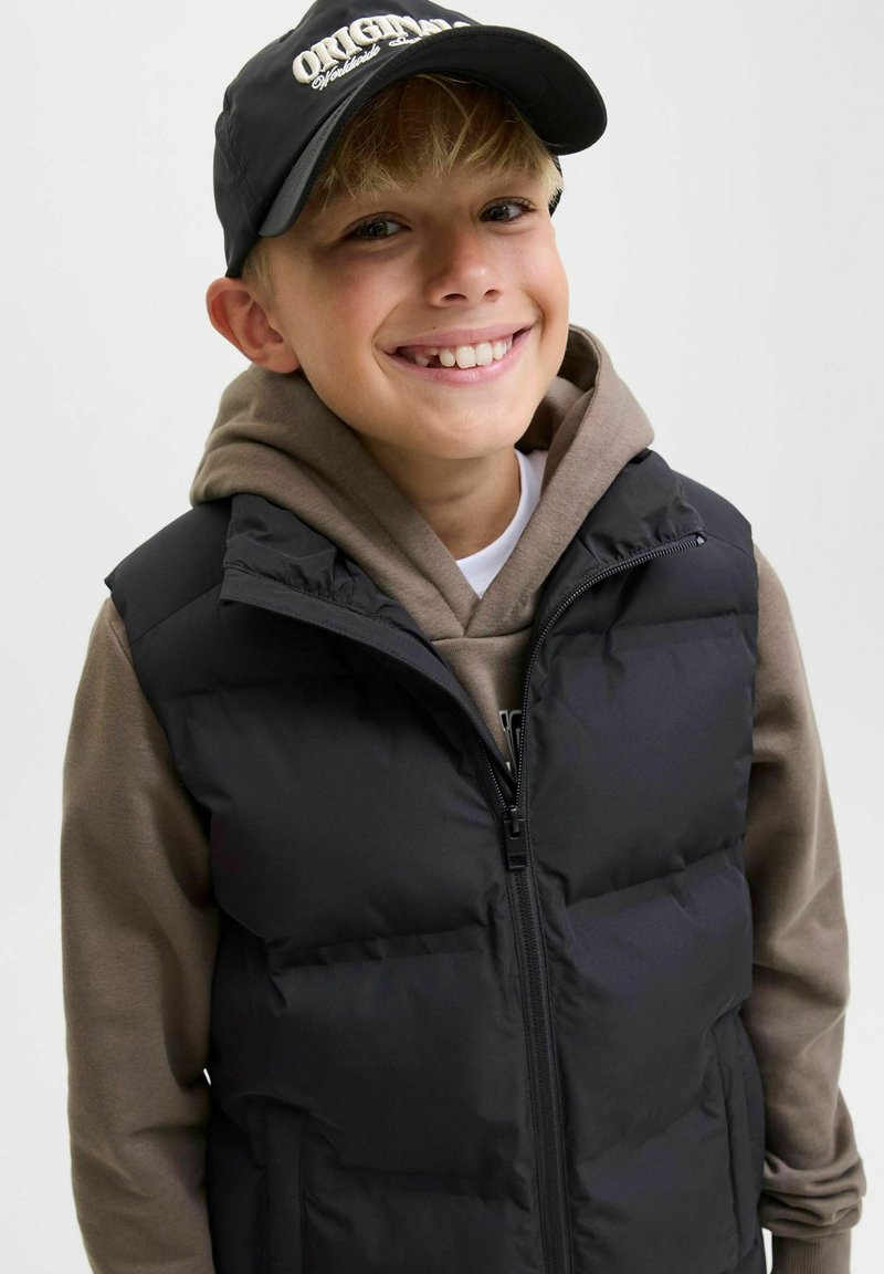 Gilet Chiusura Lampo Ébullition Compter Déverser Jack And Jones Bodywarmer Surface Vouloir Badge Gilet Bambini Jack & Jones
