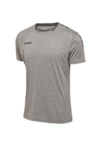 Hummel T-shirts print - grey melange