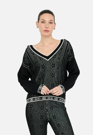 BETTER - Striktrøje - black