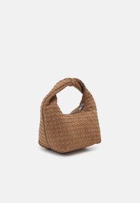 Gina Tricot BRAIDED - Mala de mão - camel