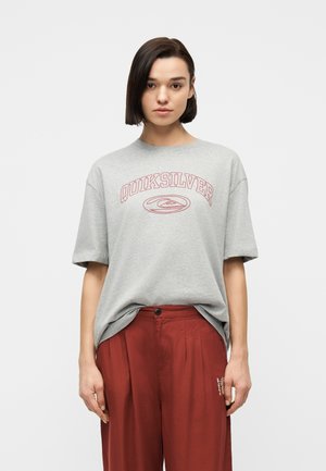 BOYFRIEND - Μπλουζάκι με στάμπα - light grey heather