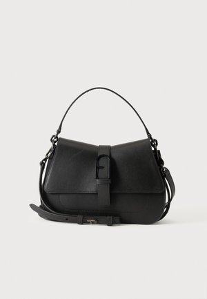 Furla, FLOW TOP HANDLE - Дамска чанта - nero