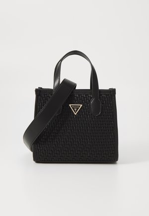 SILVANA MINI TOTE - Käsilaukku - black