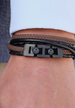 LUCLEON ROY - Armband - brown black