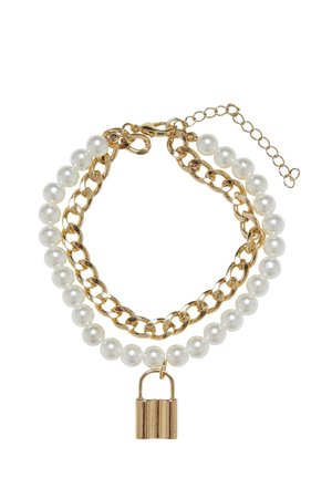 UNISEX PADLOCK LAYERING - Bracelet - gold coloured