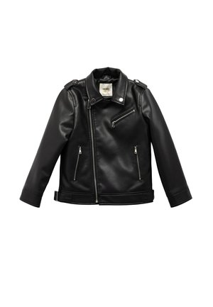 Leren jas - black