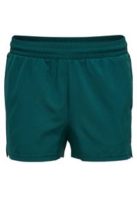 Hummel - HMLMOVE GRID - Korte sportsbukser - deep teal Miniaturebillede 1