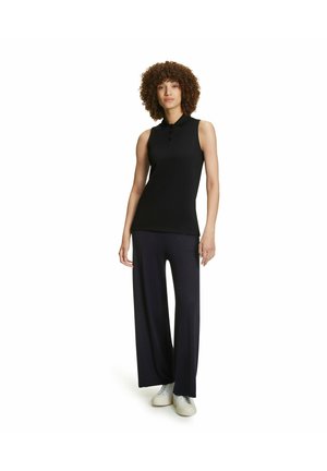 FALKE, Basic Polo Top - Polo - black