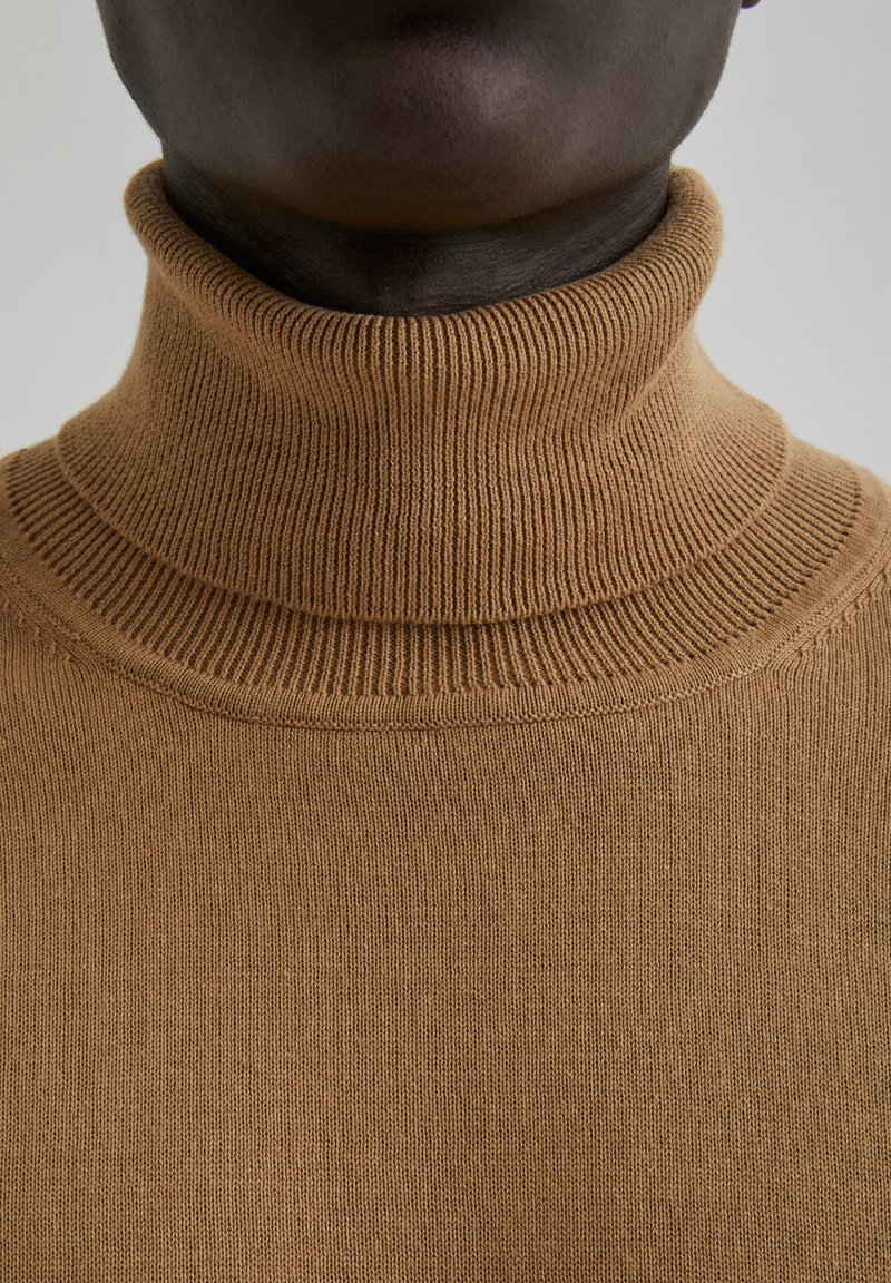 Herren Strickjacken | Bertoni HENRIK Strickpullover tan/braun - YF02156 Herren Strickjacken | Bertoni HENRIK Strickpullover tan/braun - YF02156