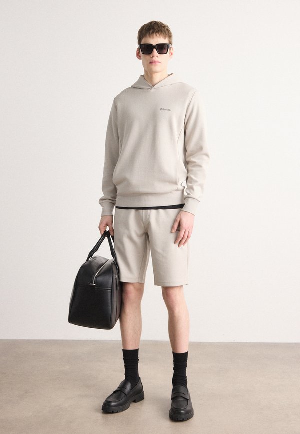 MICRO LOGO REPREVE HOODIE - Sweatshirt - dove4