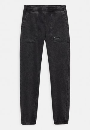 URBAN LEISURE ELASTIC CUFF CARGO PANT UNISEX - Pantaloni sportivi - black