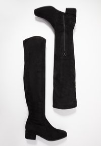 Tamaris Botas mosqueteras - black