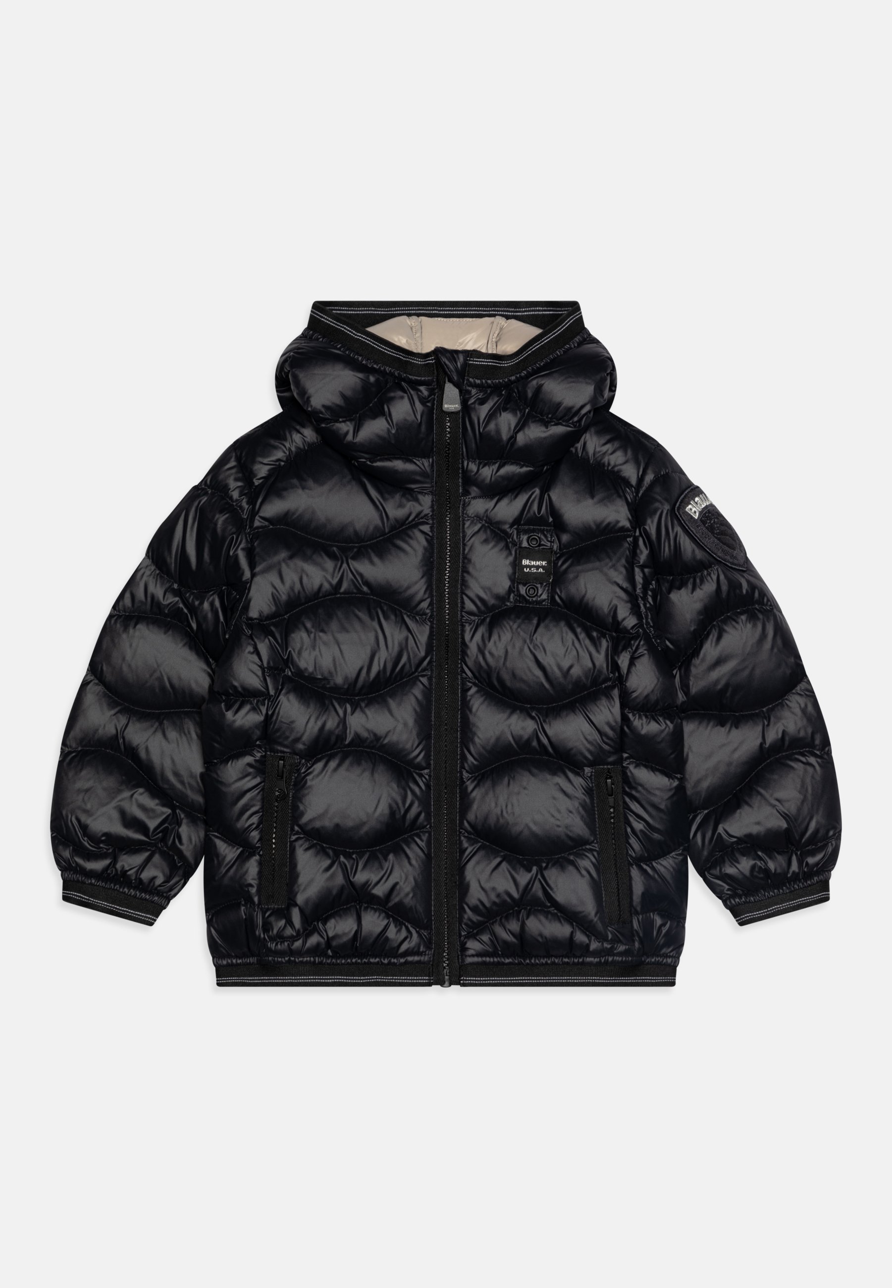 Blauer LOWELL JUNIOR Giacca invernale black/beige/nero Zalando