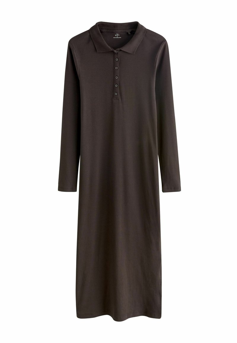 THE SET REGULAR FIT - 2 PACK COLLARED - Robe pull - berry black/rouge ...