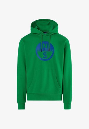North Sails, Felpa con cappuccio - green