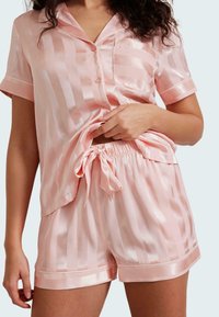 Chelsea Peers JACQUARD STRIPE SET - Pijama - pink