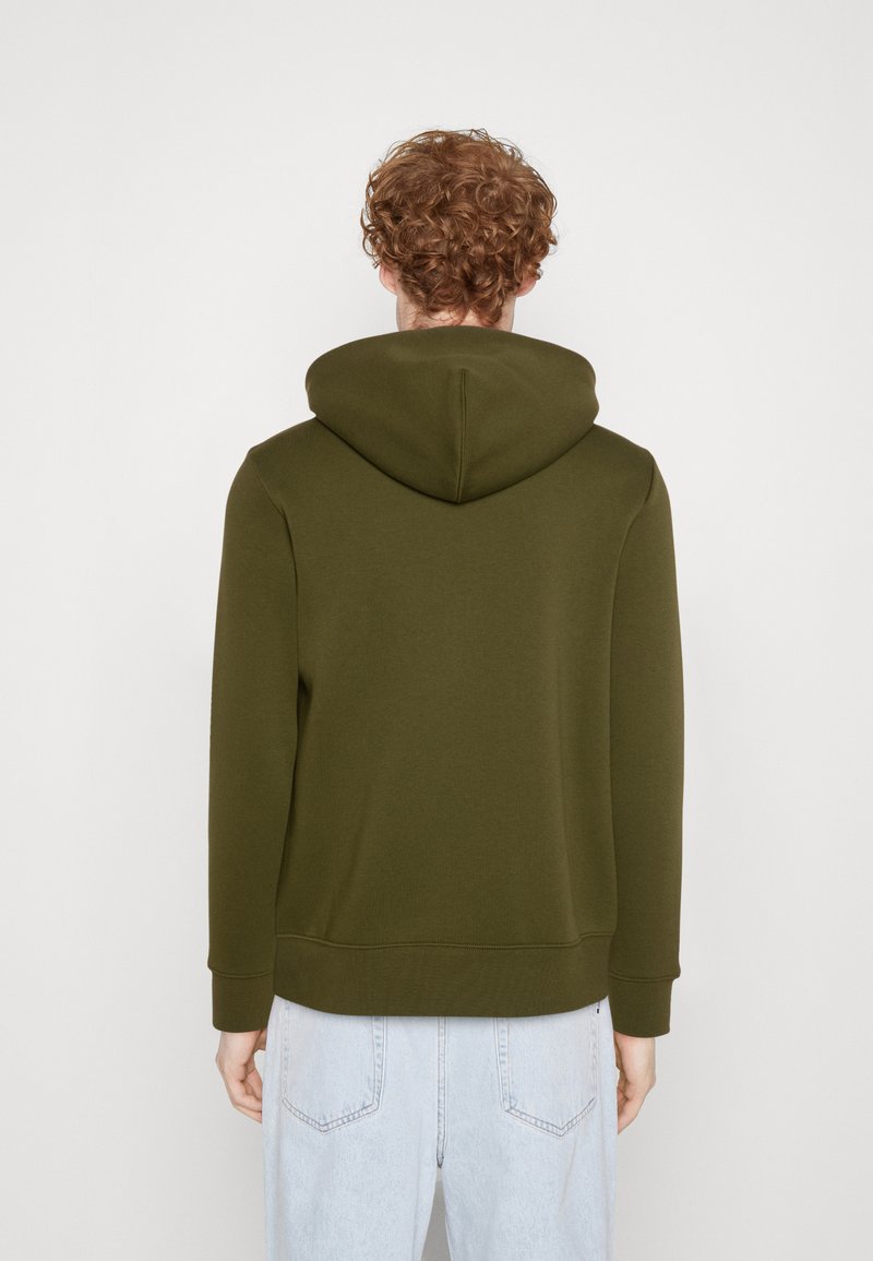 tommy hilfiger olive hoodie