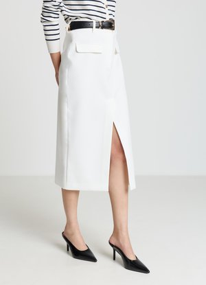 TINTA UNITA - Jupe crayon - bianco lana