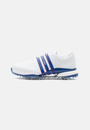 adidas Golf TOUR360 24 - Παπούτσια γκολφ - footwear white/roy blue/better scarlet