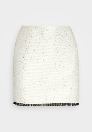 ODETTE SKIRT - Mini skirt - ivory