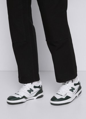 BB550 UNISEX - Matalavartiset tennarit - white/green