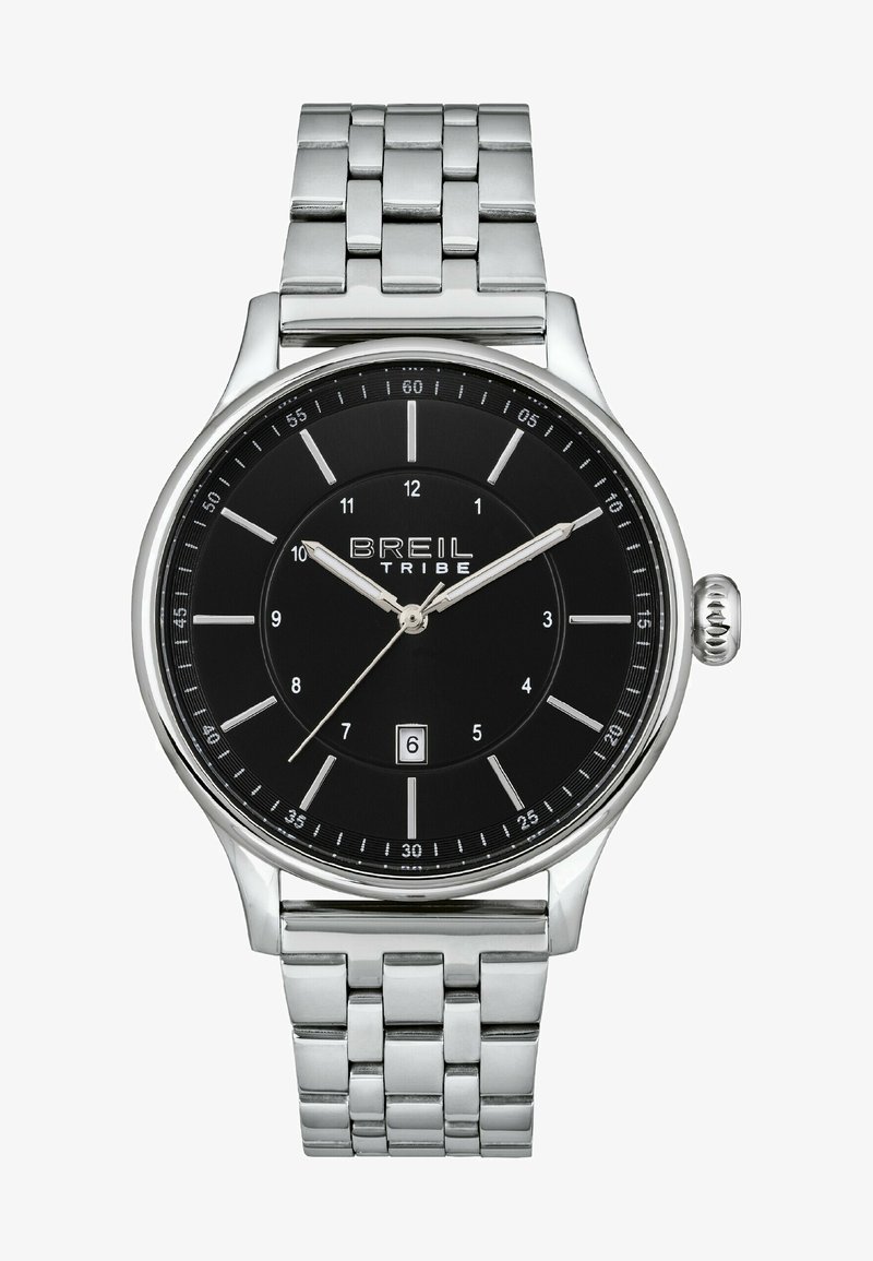 breil - Orologio Cronografo Nero Uomo Tw1577 con Cinturino Pelle Nero Quadrante Nero Contempo breil - Orologio Cronografo Nero Uomo Tw1577 con Cinturino Pelle Nero Quadrante Nero Contempo